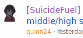 Suicidefuel - Incel Wiki